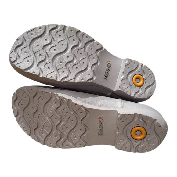 BOGS Flora Chelsea waterproof bootie gray lavender 8 NEW - Picture 6 of 7